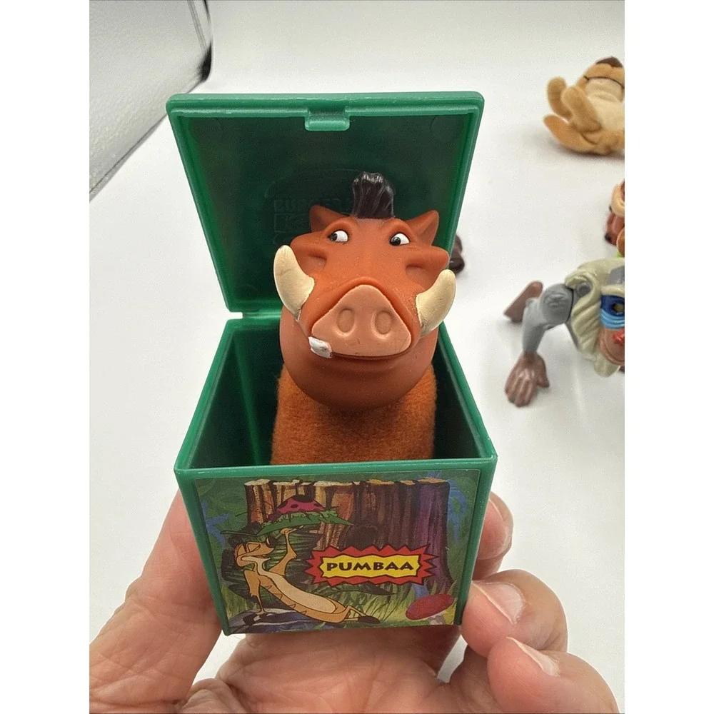 1990s VTG Disney The Lion King Lot of 8 Action Figure Burger King Happy Meal Toy